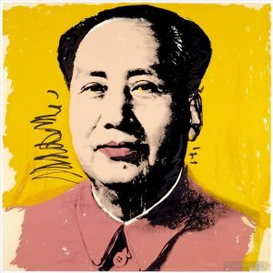 Contemporary Paintings - Mao Zedong yellow