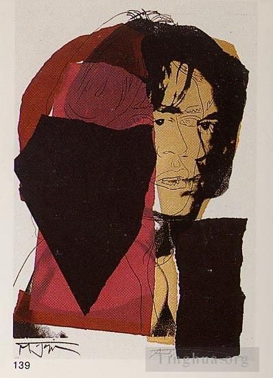 Andy Warhol's Contemporary Various Paintings - Mick Jagger 2