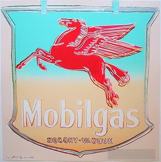 Andy Warhol's Contemporary Various Paintings - Mobil