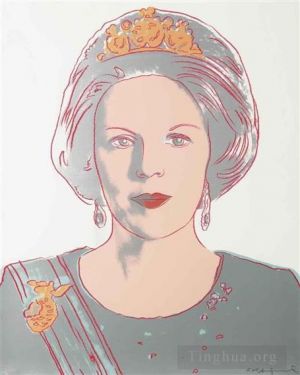 Contemporary Paintings - Queen Beatrix of the Netherlands from Reigning Queens