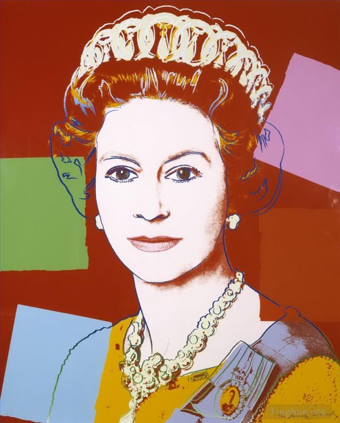 Andy Warhol's Contemporary Various Paintings - Queen Elizabeth II of the United Kingdom