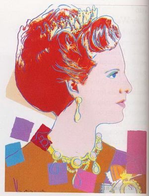 Contemporary Artwork by Andy Warhol - Queen Margrethe II Of Denmark