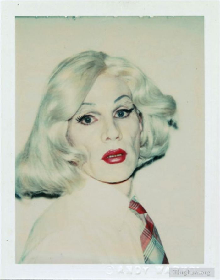 Andy Warhol's Contemporary Various Paintings - Self Portrait in Drag 2