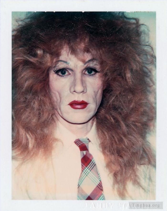Andy Warhol's Contemporary Various Paintings - Self Portrait in Drag