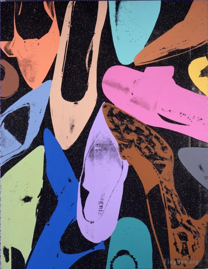 Andy Warhol's Contemporary Various Paintings - Shoes 2