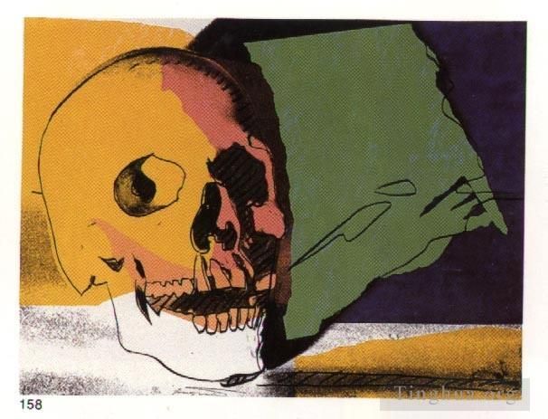 Andy Warhol's Contemporary Various Paintings - Skull 2