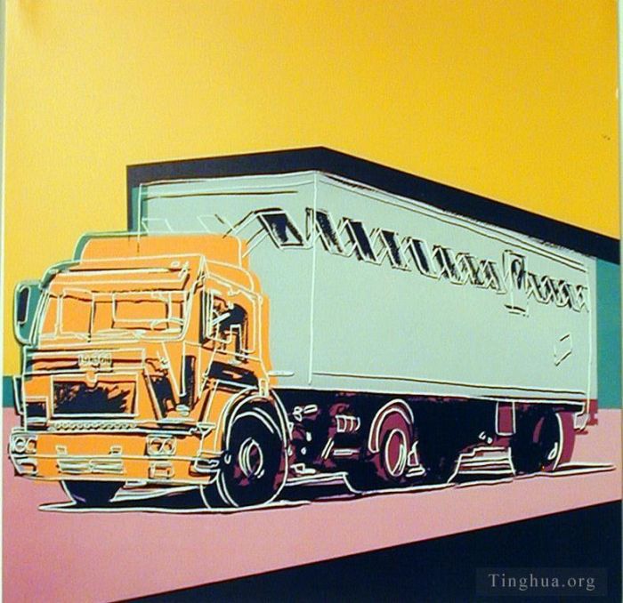 Andy Warhol's Contemporary Various Paintings - Truck Announcement 2