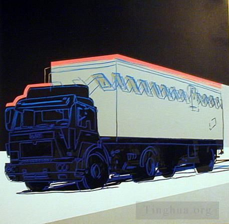 Andy Warhol's Contemporary Various Paintings - Truck Announcement