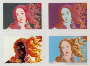 Contemporary Artwork by Andy Warhol - Venere Dopo Botticelli