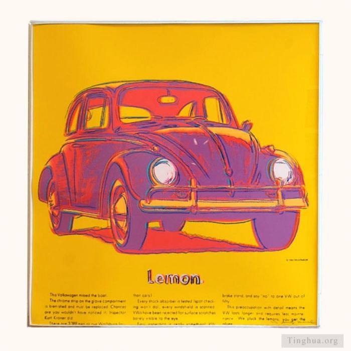 Andy Warhol's Contemporary Various Paintings - Volkswagen