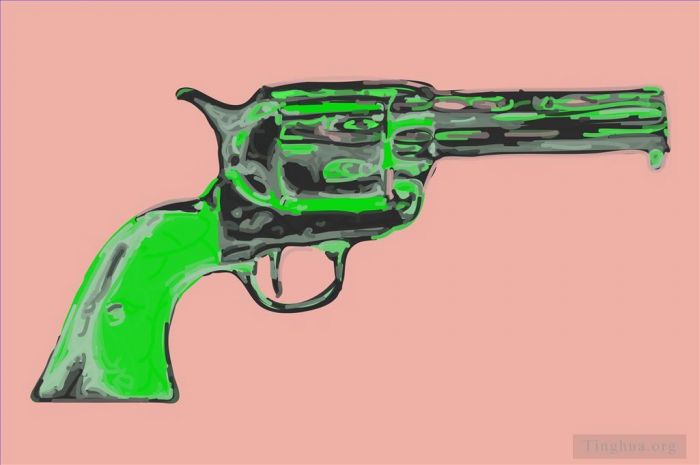 Andy Warhol's Contemporary Various Paintings - Gun inadequate