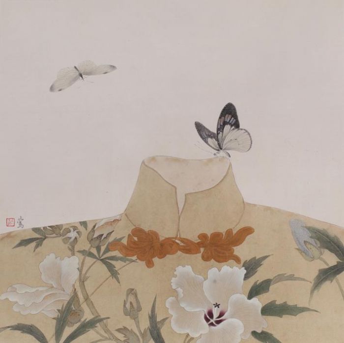Bao Ying's Contemporary Chinese Painting - The Lasting Charm of The Sea