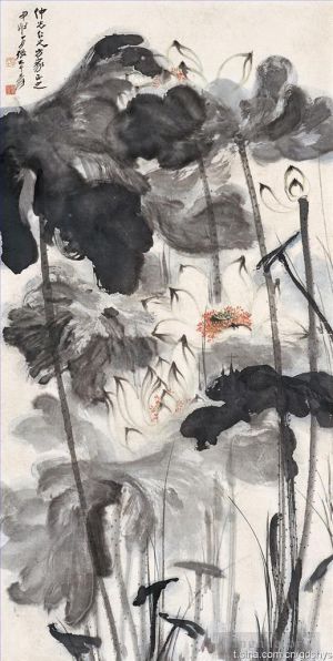Contemporary Chinese Painting - Lotus 7