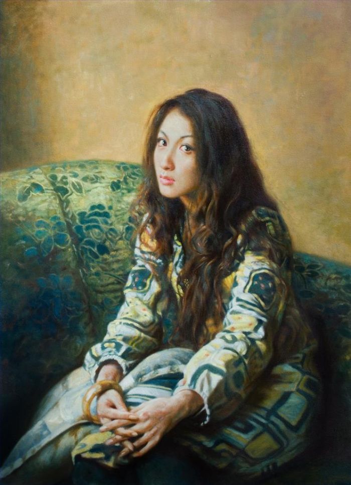 Chen Hongqing's Contemporary Oil Painting - Portrait