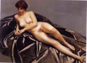 Contemporary Artwork by Chen Yifei - Lying Nude