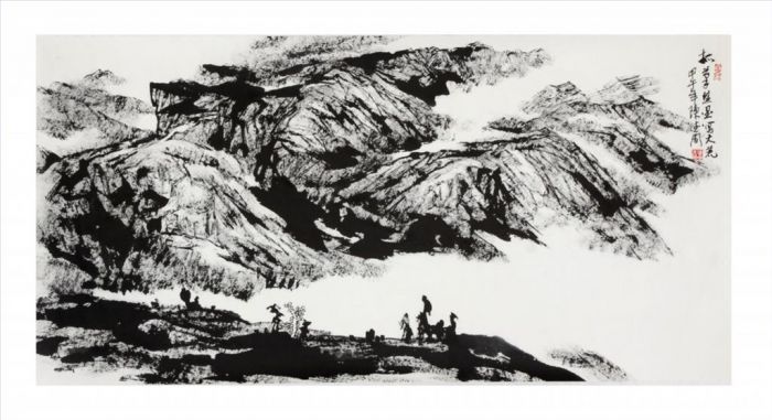 Chen Dezhou's Contemporary Chinese Painting - Wildness