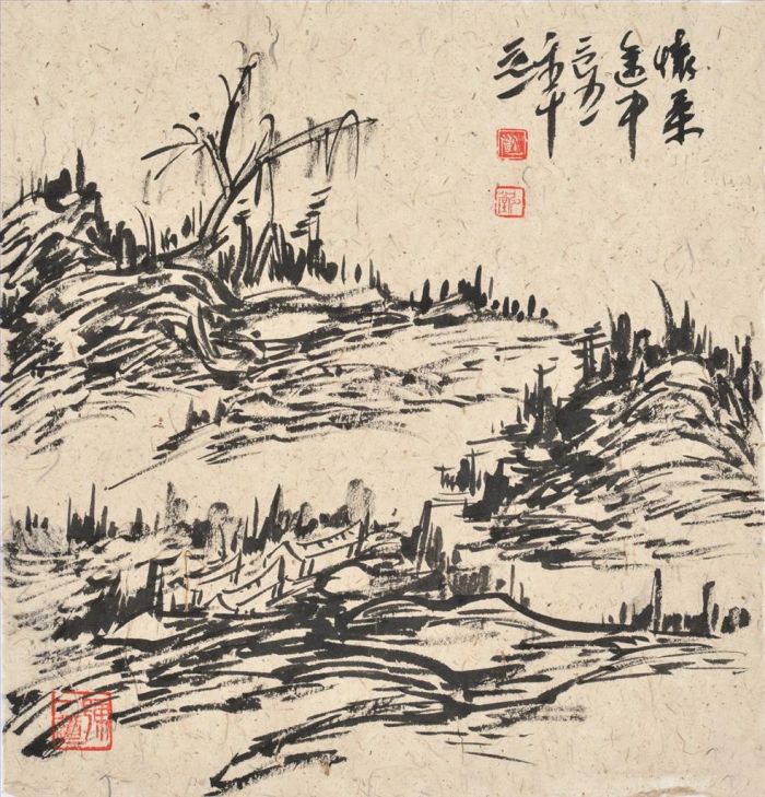 Chu Zhonghai's Contemporary Chinese Painting - Landscape