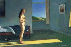 Contemporary Artwork by Edward Hopper - Woman in the sun