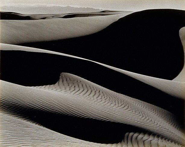 Edward Weston's Contemporary Photography - Dunes oceano 1936