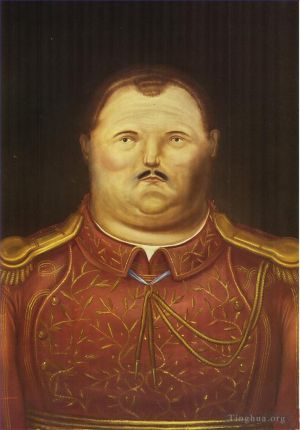 Contemporary Artwork by Fernando Botero - A General