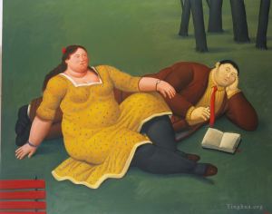 Contemporary Artwork by Fernando Botero - Les beaut s voluptueuses