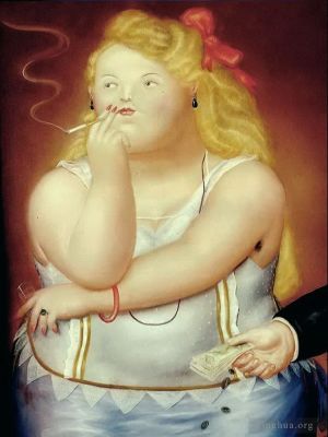 Contemporary Artwork by Fernando Botero - Rosita