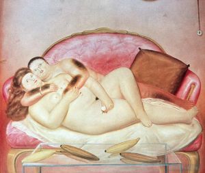Contemporary Artwork by Fernando Botero - Sweaty Hairy Rotund