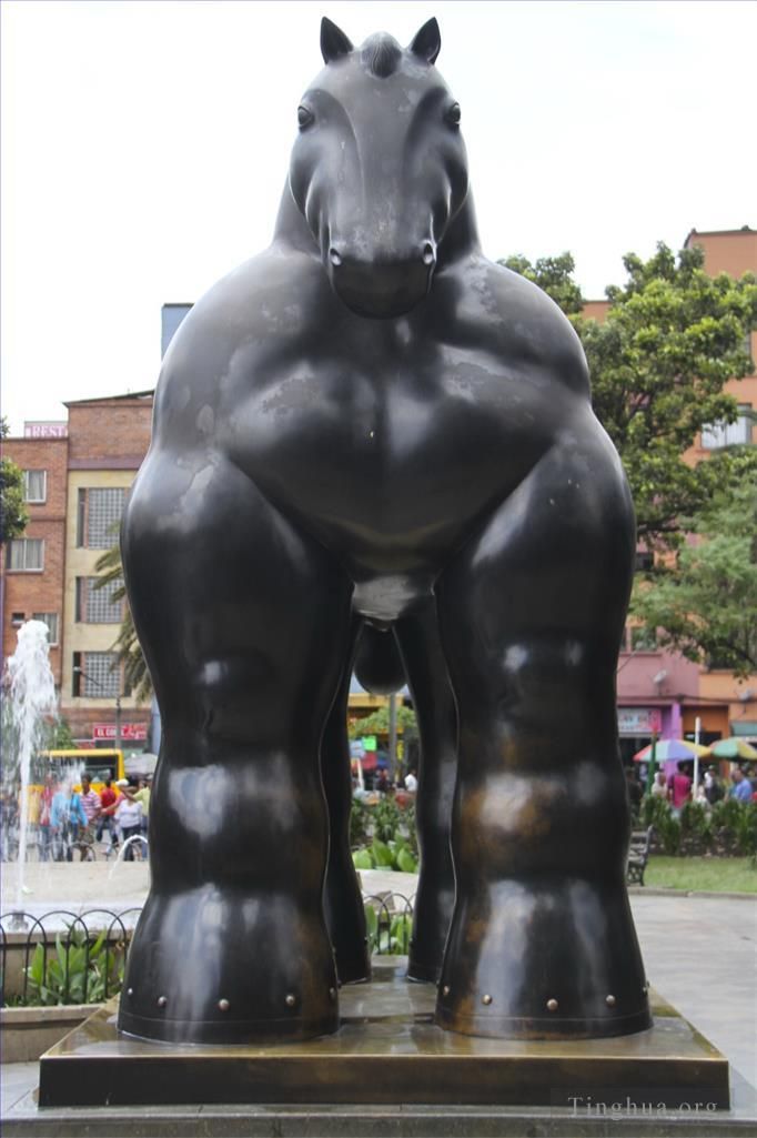 Fernando Botero's Contemporary Sculpture - Horse