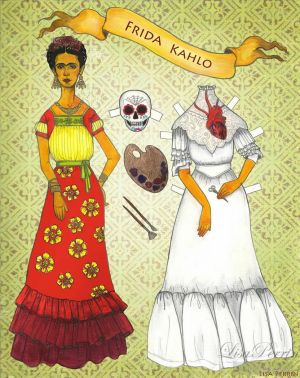 Contemporary Artwork by Frida Kahlo - FK design