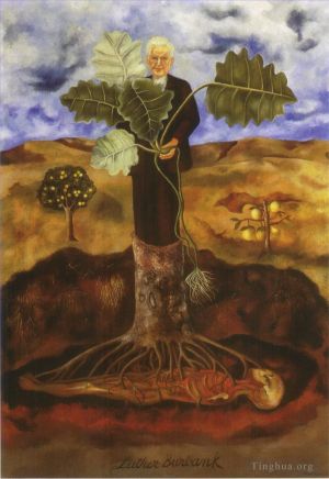 Contemporary Artwork by Frida Kahlo - Portrait of Luther Burbank