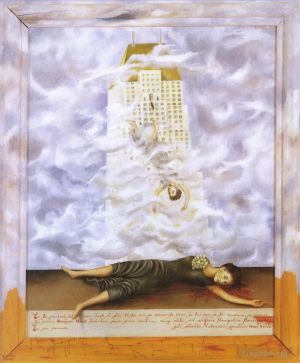 Contemporary Artwork by Frida Kahlo - The Suicide of Dorothy Hale