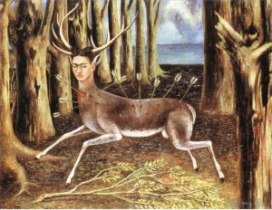 Contemporary Artwork by Frida Kahlo - The Wounded Deer