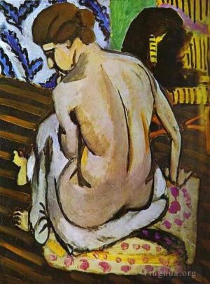 Contemporary Oil Painting - Nude s Back 1918