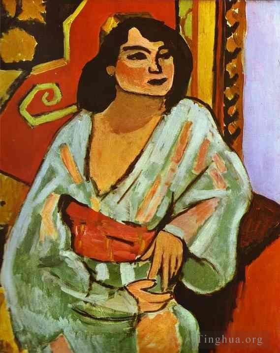 Henri Matisse's Contemporary Oil Painting - The Algerian Woman