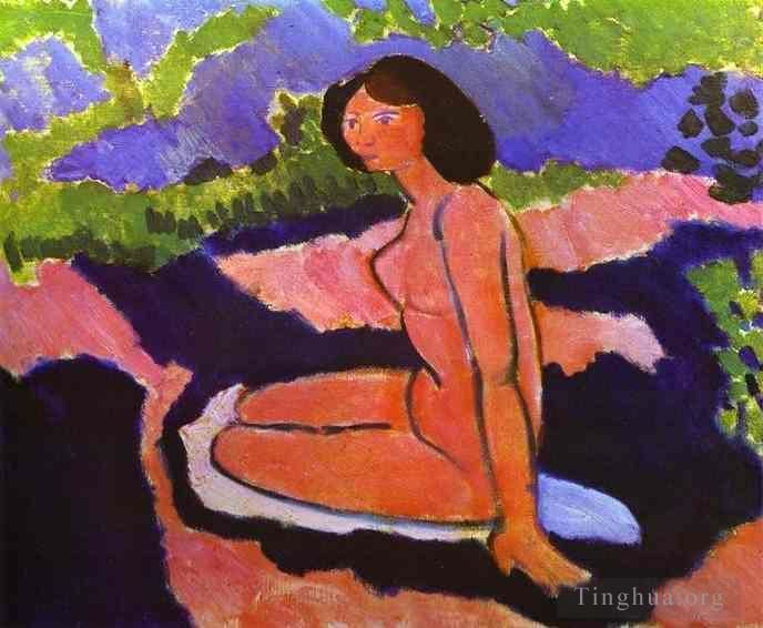 Henri Matisse's Contemporary Various Paintings - A Sitting Nude