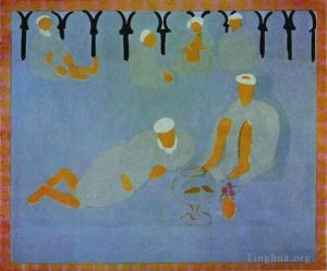 Contemporary Artwork by Henri Matisse - Arab Coffee House