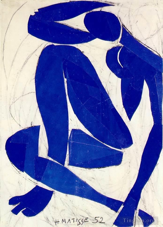 Henri Matisse's Contemporary Various Paintings - Blue Nude IV Nu bleu IV Spring