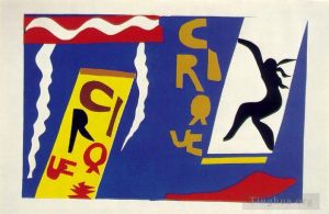 Contemporary Artwork by Henri Matisse - Circus Le cirque Plate II from Jazz