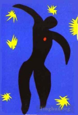Contemporary Artwork by Henri Matisse - Icarus