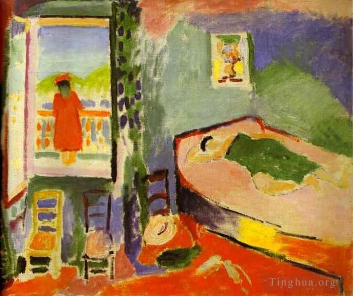 Henri Matisse's Contemporary Various Paintings - Interior at Collioure