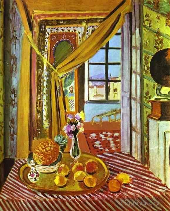 Henri Matisse's Contemporary Various Paintings - Interior with Phonograph