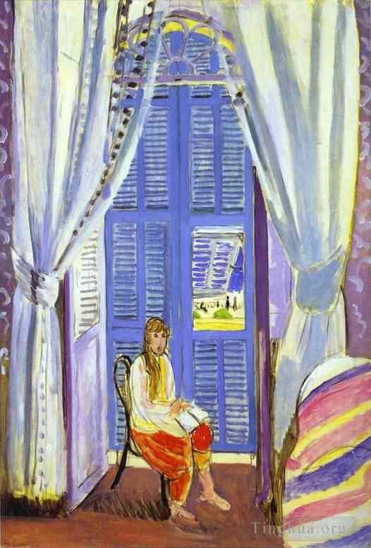 Henri Matisse's Contemporary Various Paintings - Les persiennes 1919