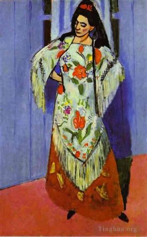 Contemporary Artwork by Henri Matisse - Manila Shawl 1911