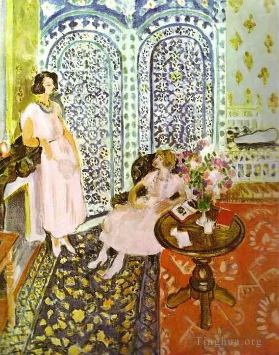 Henri Matisse's Contemporary Various Paintings - Moorish Screen