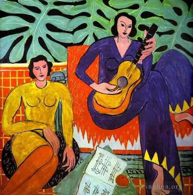 Henri Matisse's Contemporary Various Paintings - Music