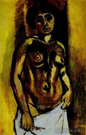 Contemporary Paintings - Nude Black and Gold