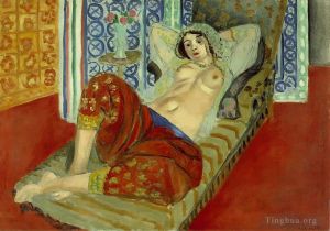 Contemporary Paintings - Odalisque with Red Culottes 1921