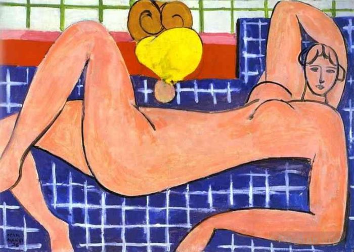 Henri Matisse's Contemporary Various Paintings - Pink Nude
