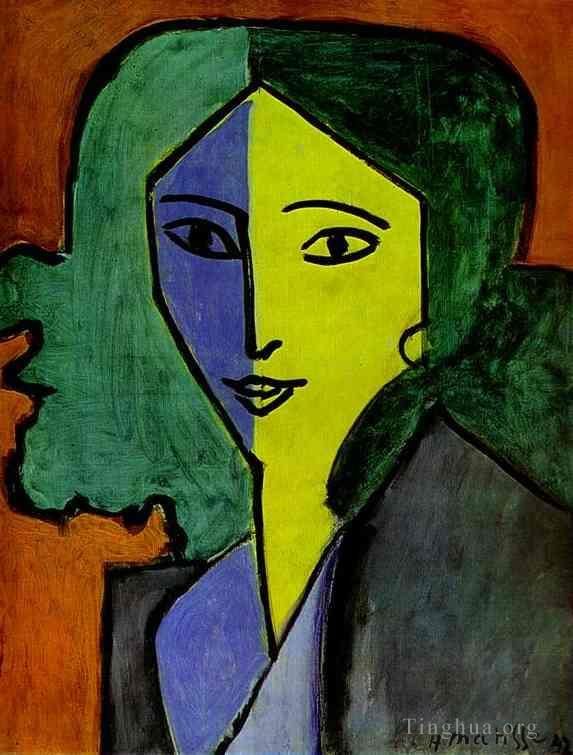 Henri Matisse's Contemporary Various Paintings - Portrait of Lydia Delectorskaya the Artist s Secretary