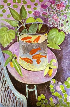 Contemporary Paintings - Red Fish 1911